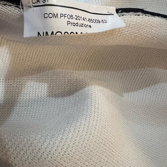 Armani Collezioni Navy and Cream Blazer - Picture 5 of 5